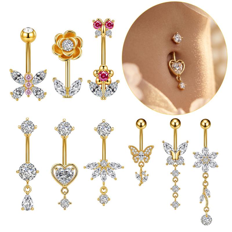 Body Jewelry Hypoallergenic - 1 шт. Украшение для пупка с