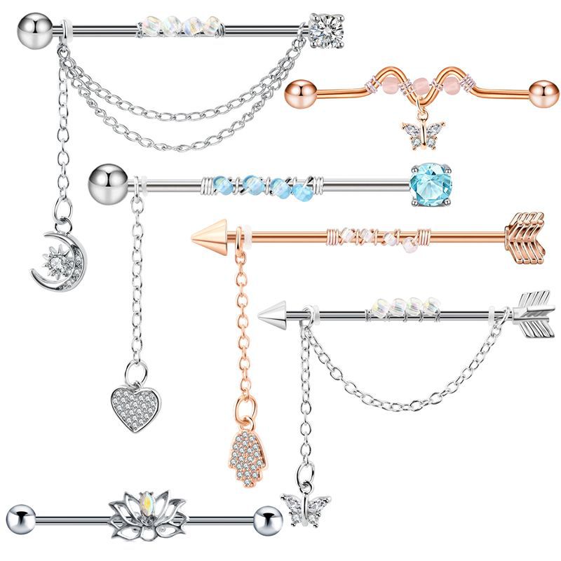 Body Jewelry Trend - 1 шт., промышленные пирсинг со штангой