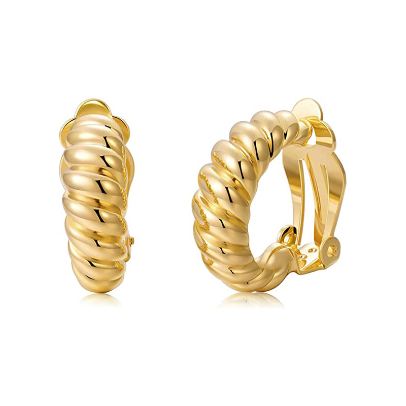 Body Jewelry Hypoallergenic - Женские гипоаллергенные серьги-кольца из нержавеющей стали