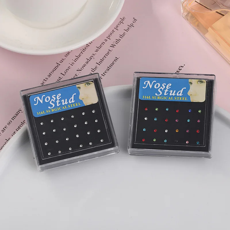 Body Jewelry Display Case - 24 шт./кор., кольцо в носу с