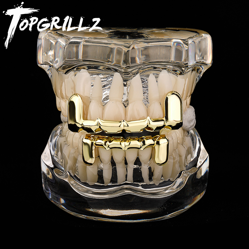 Body Jewelry Trend - TOPGRILLZ хип-хоп клыки рот зубы Grillz