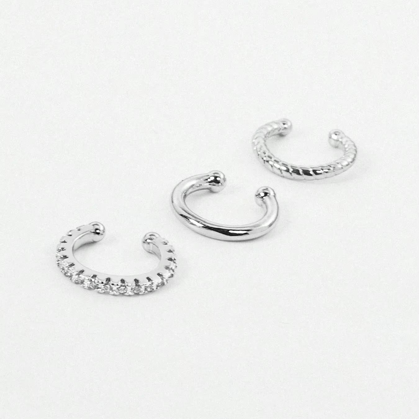 3 шт. серьг-каффов для женщин, – обзор и цена Body Jewelry Hypoallergenic