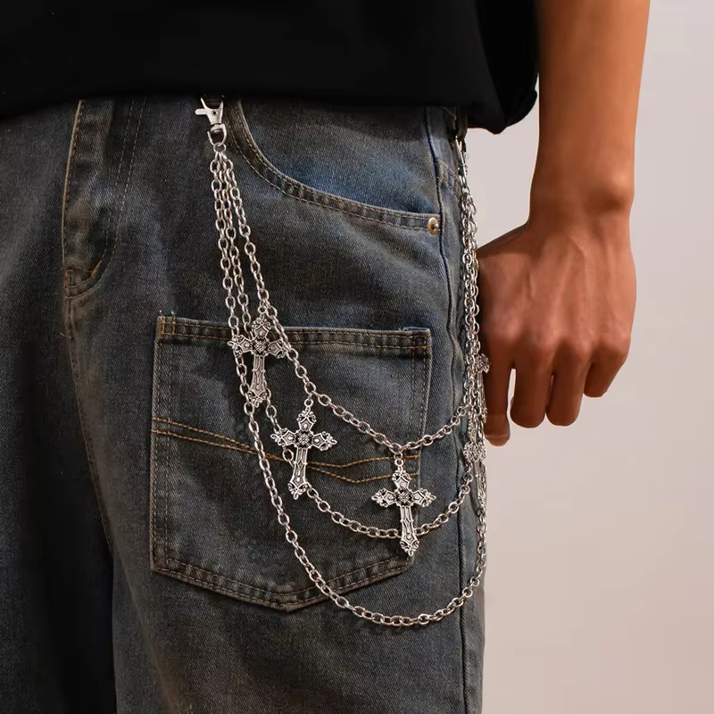 Модная панк-металлическая цепо – обзор и цена Body Jewelry For Sale