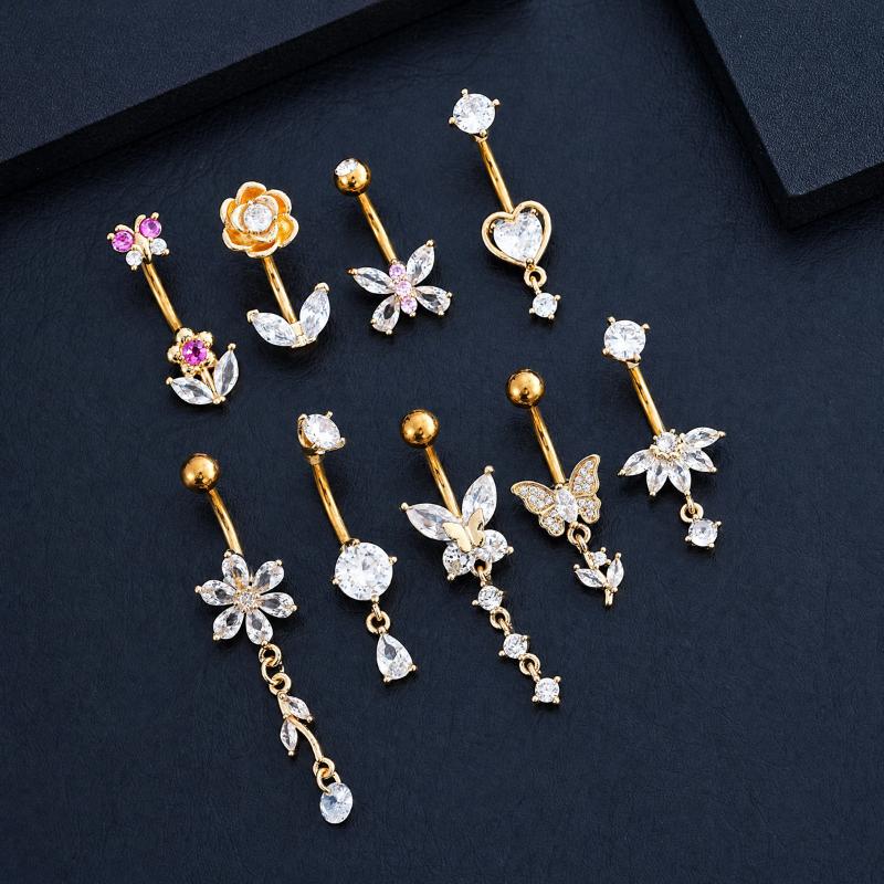 1 шт. Украшение для пупка с ци – обзор и цена Body Jewelry Hypoallergenic