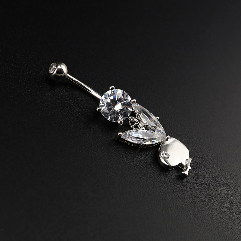 Гипоаллергенный 925 пробы, Сер – обзор и цена Body Jewelry Hypoallergenic