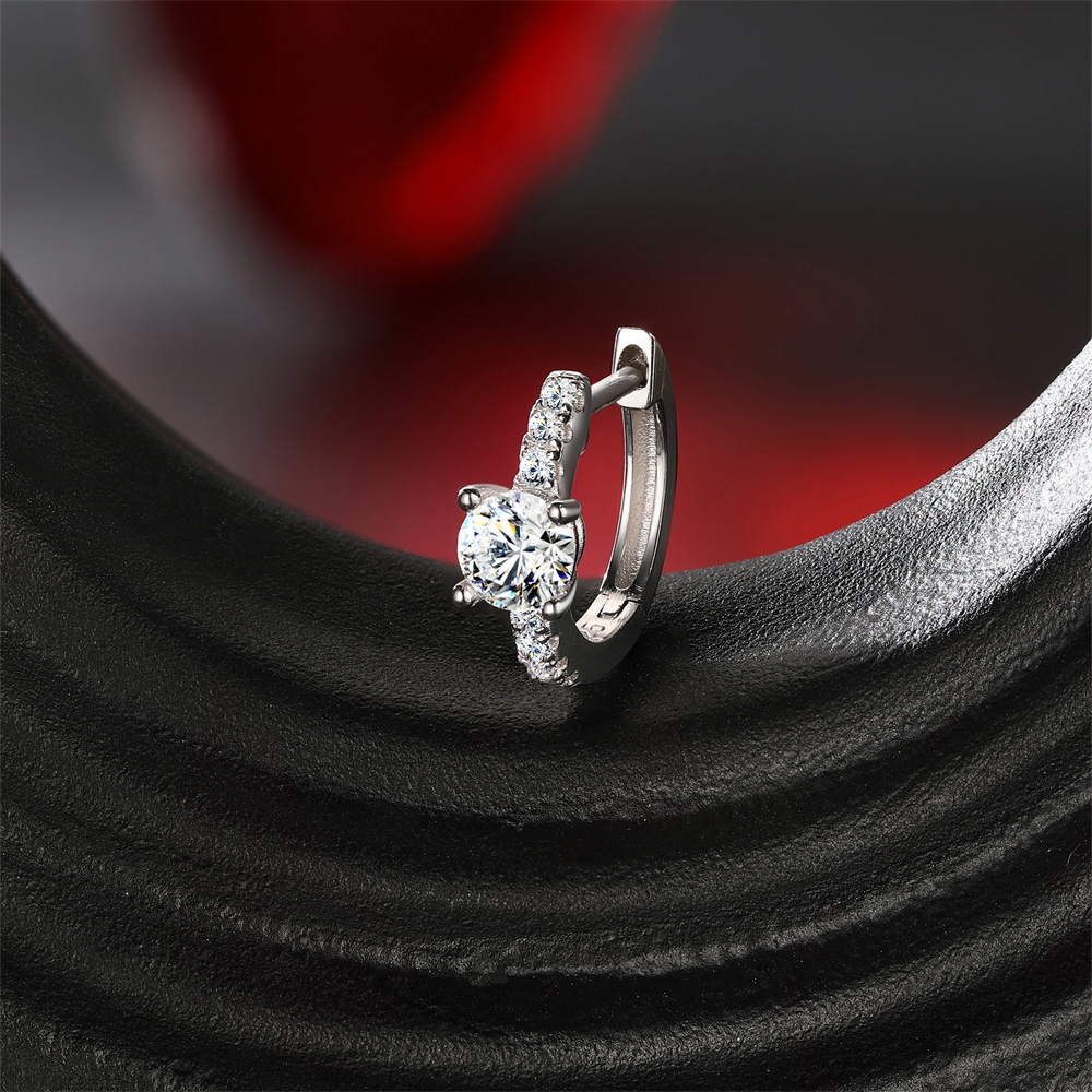 KOJ, 1 шт., сверкающие серьги- – обзор и цена Body Jewelry Hypoallergenic