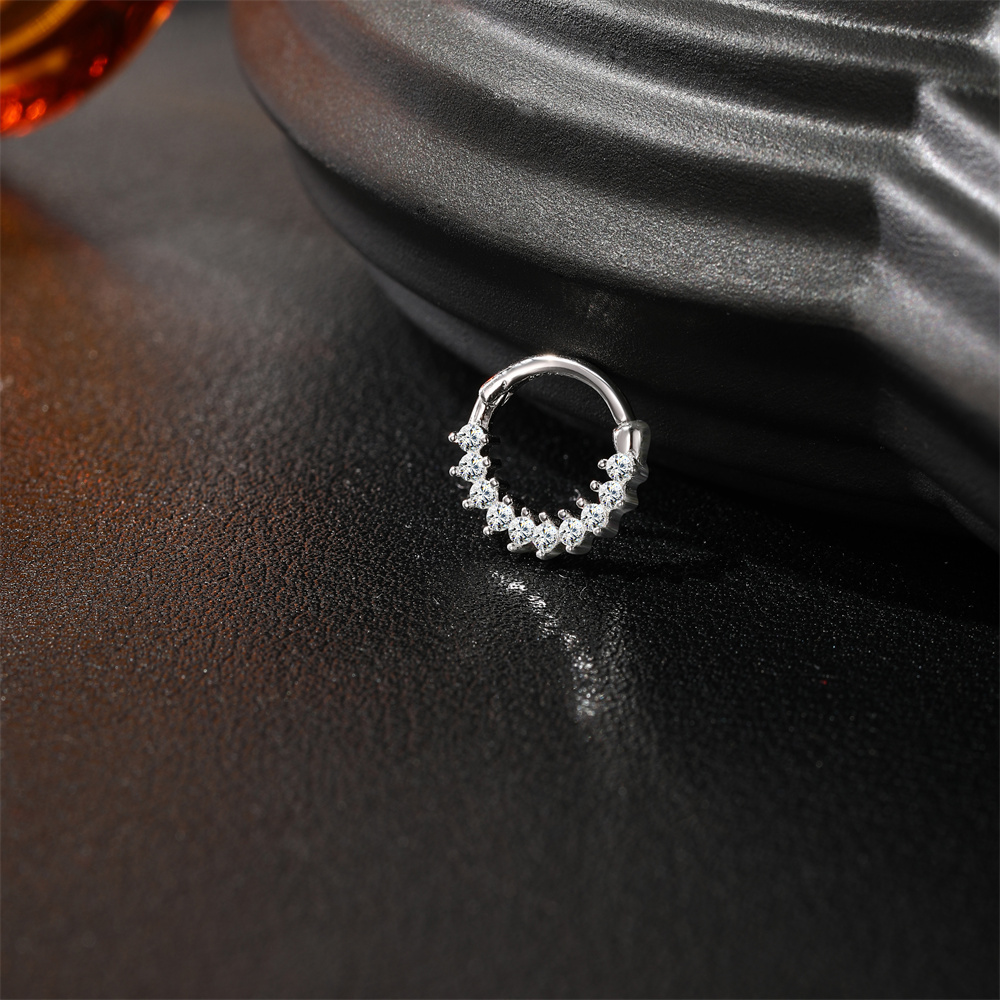 KOJ, 1 шт., сверкающие серьги- – обзор и цена Body Jewelry Hypoallergenic