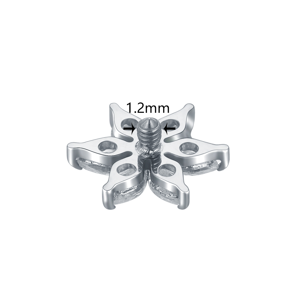1/5 шт. титановый кристалл цве – обзор и цена Belly Bar Titanium