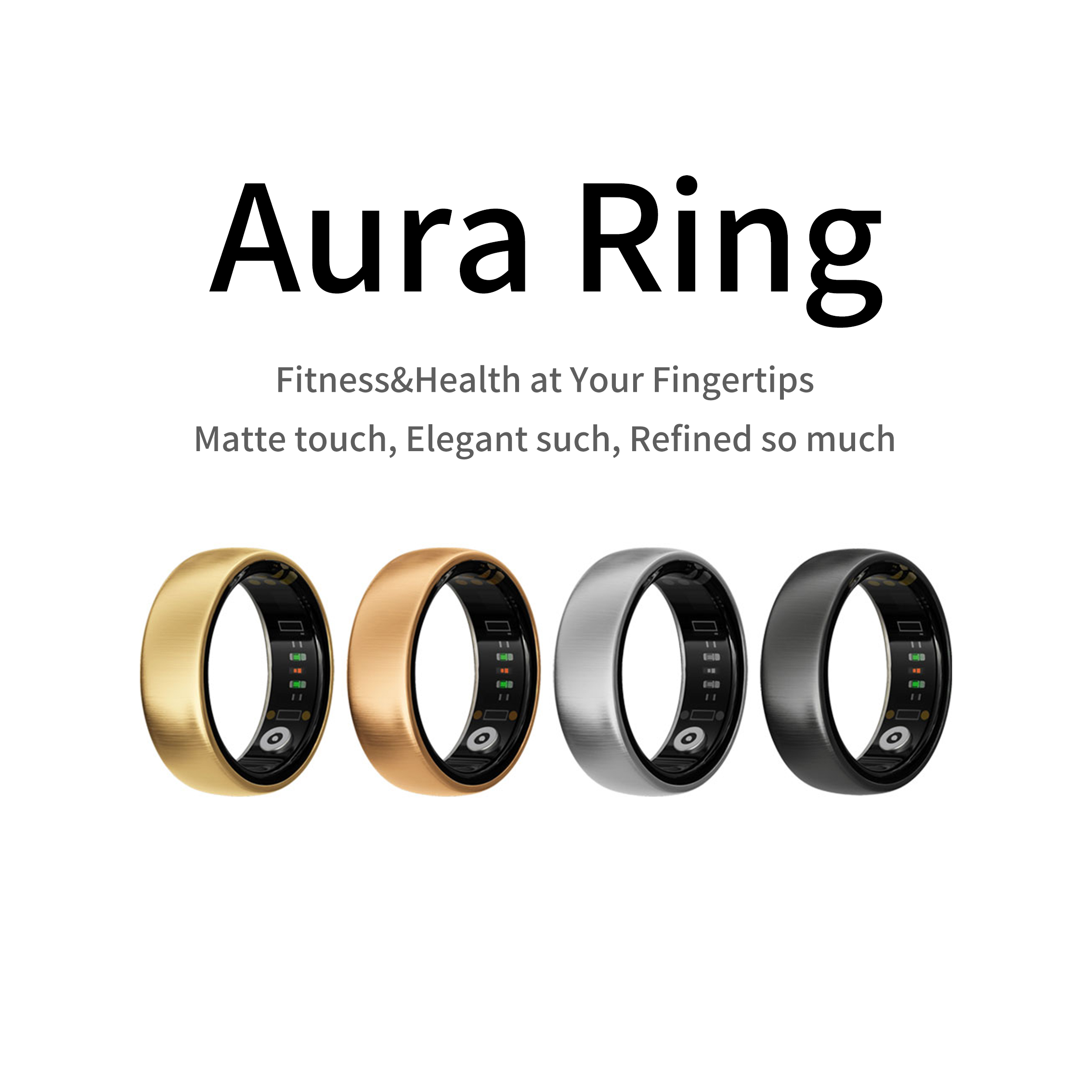 Умное кольцо AURA Matt Smart R – обзор и цена Daith Heart Ring