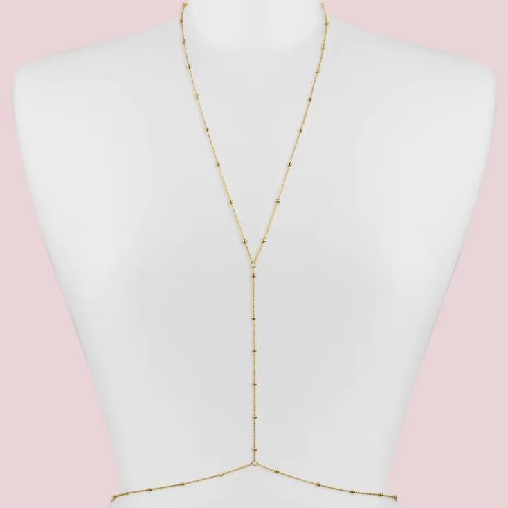Модная простая цепочка с бусин – обзор и цена Body Jewelry For Sale
