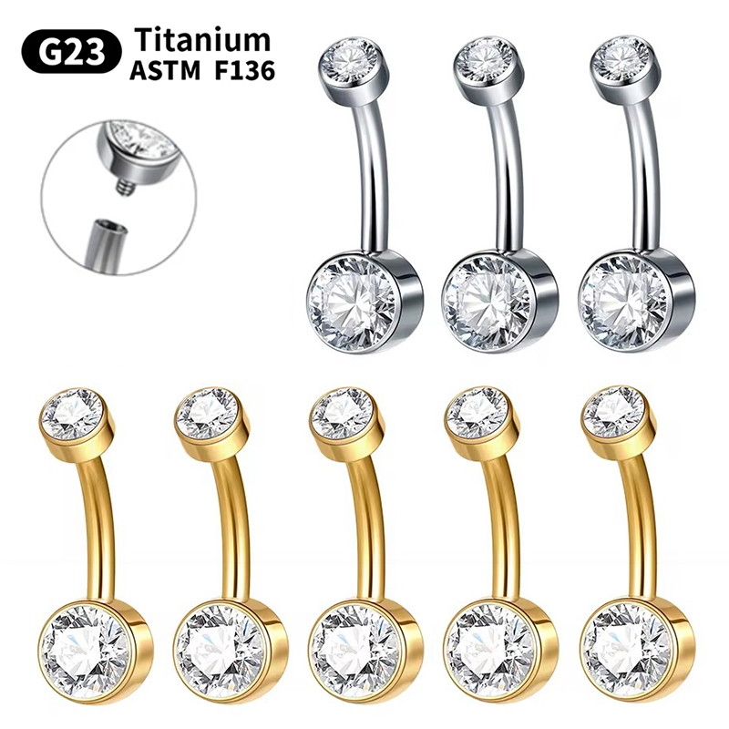 5/10 шт. титановое кольцо для  – обзор и цена Belly Bar Titanium