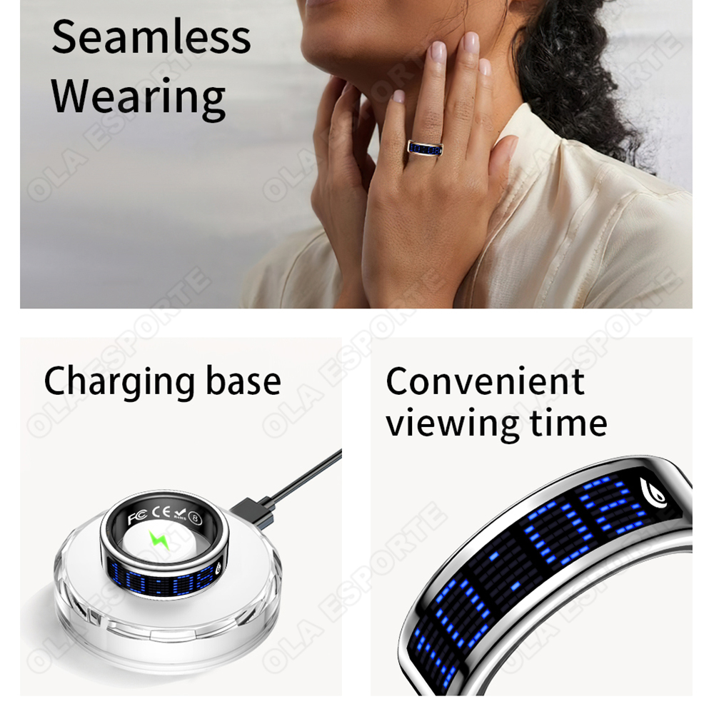 Умное кольцо с AMOLED-экраном, – обзор и цена Daith Heart Ring