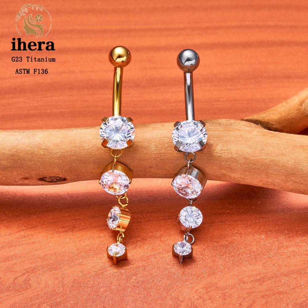 Титан ASTM F136, 14G, подвеска – обзор и цена Belly Bar Titanium
