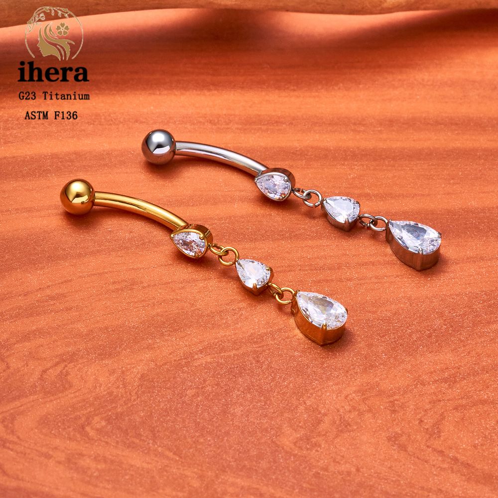 Титан ASTM F136, 14G, подвеска – обзор и цена Belly Bar Titanium