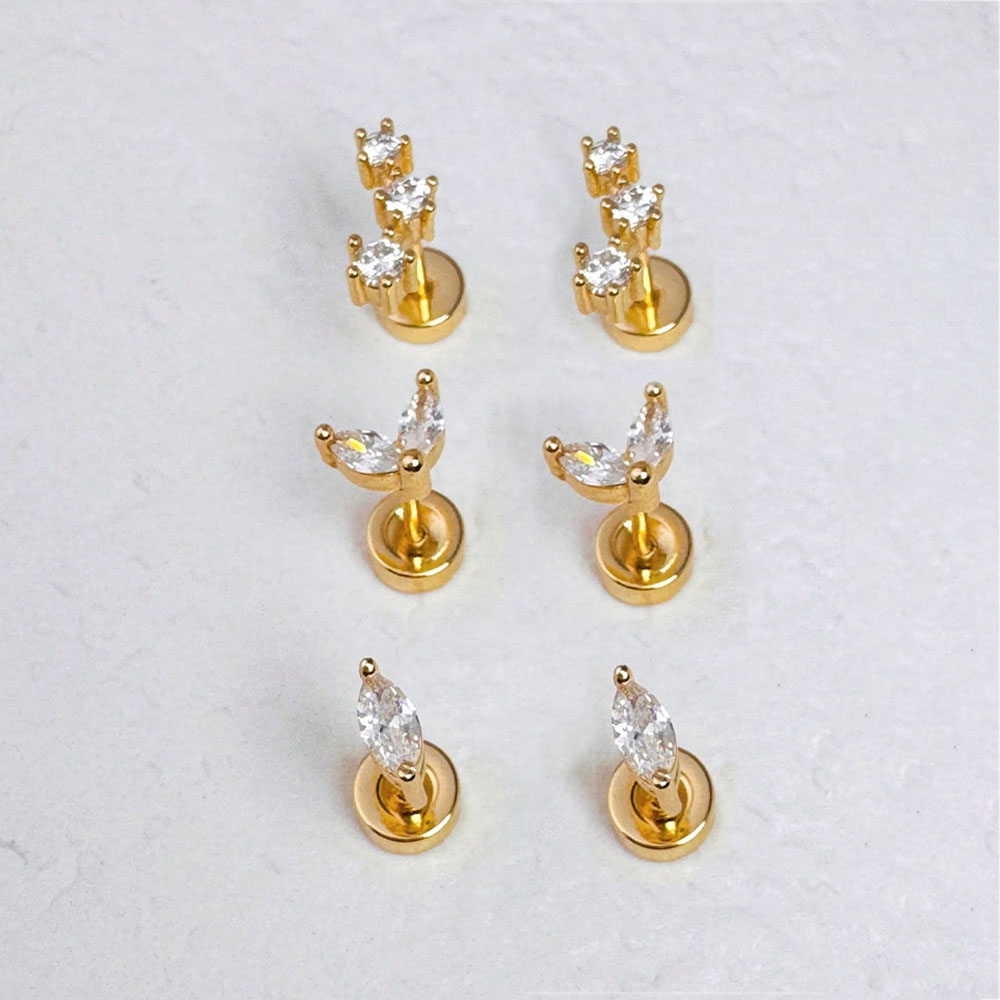 6/2 шт. гипоаллергенные крошеч – обзор и цена Body Jewelry Hypoallergenic