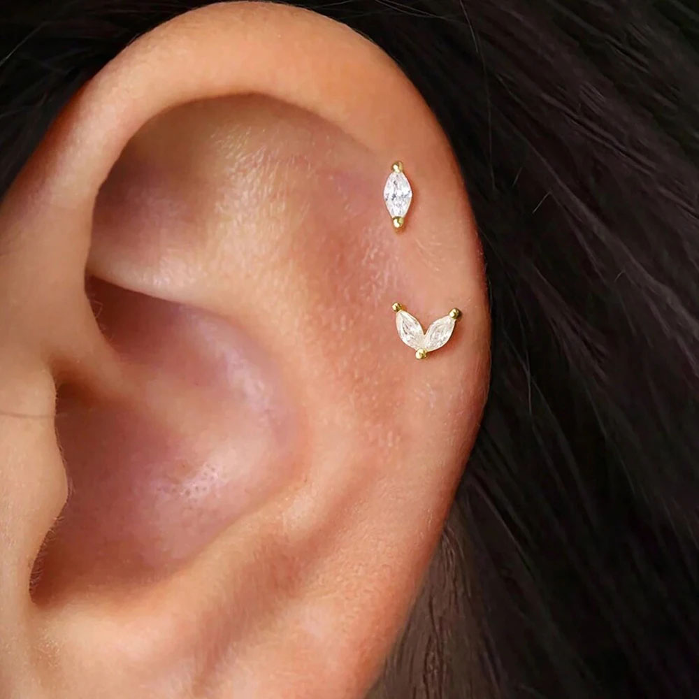 6/2 шт. гипоаллергенные крошеч – обзор и цена Body Jewelry Hypoallergenic