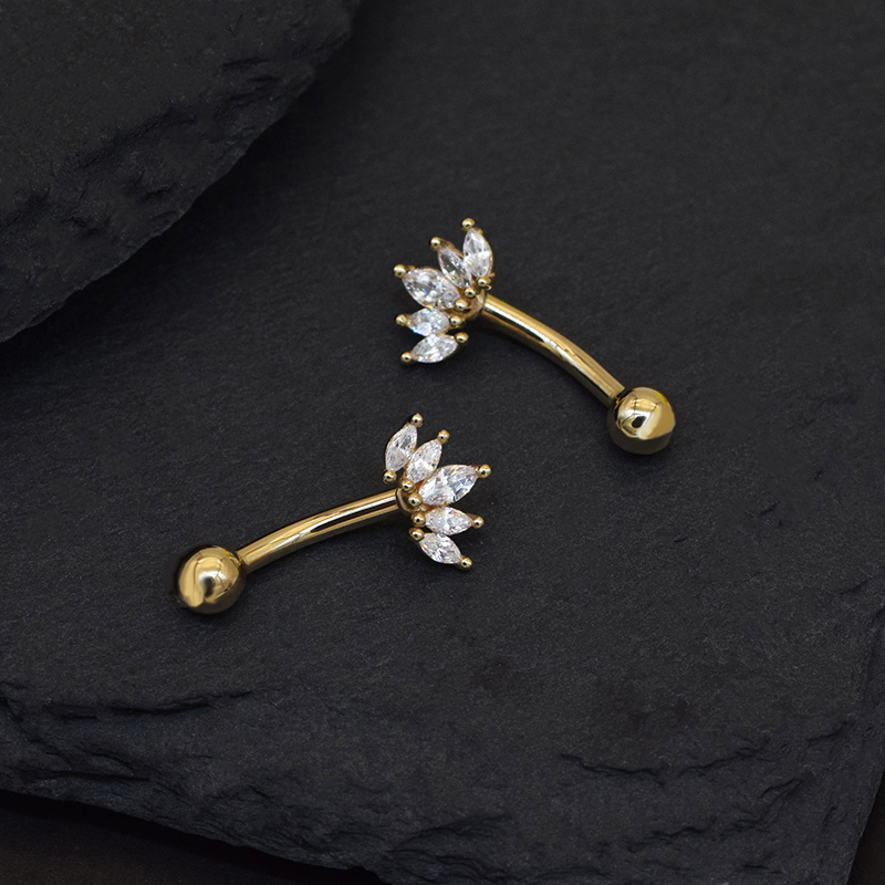 Серьги-гвоздики для пирсинга п – обзор и цена Body Jewelry Trend