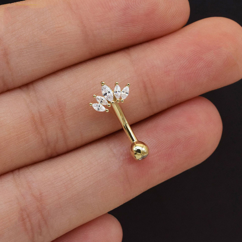 Серьги-гвоздики для пирсинга п – обзор и цена Body Jewelry Trend