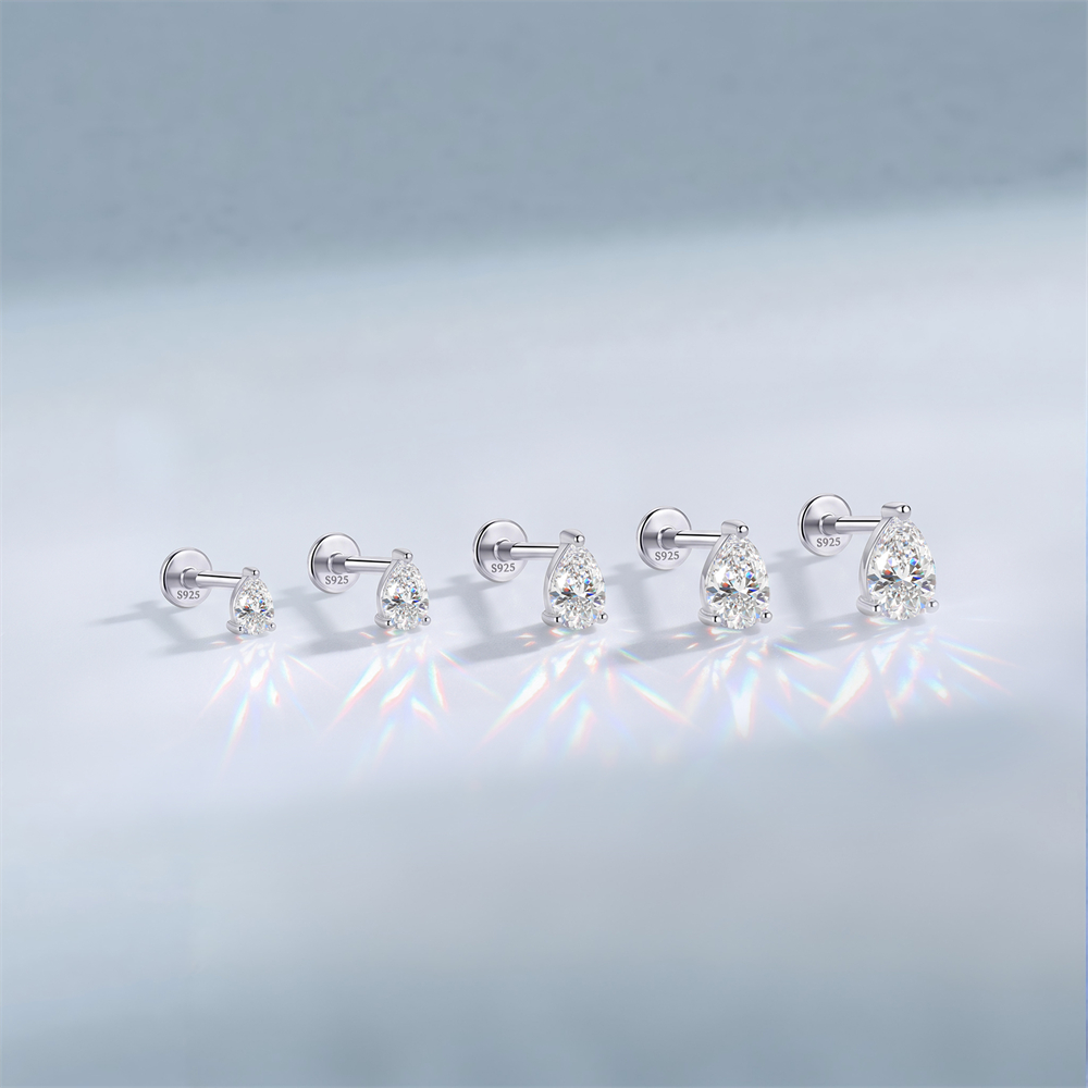 KOJ 1 шт. Классические серьги  – обзор и цена Body Jewelry Hypoallergenic